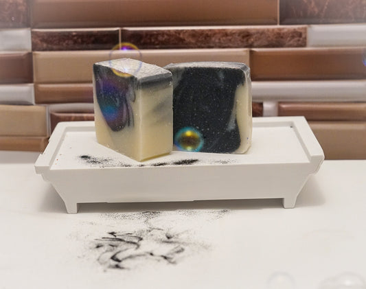 Tea Tree Charcoal Bar - Thick Slice